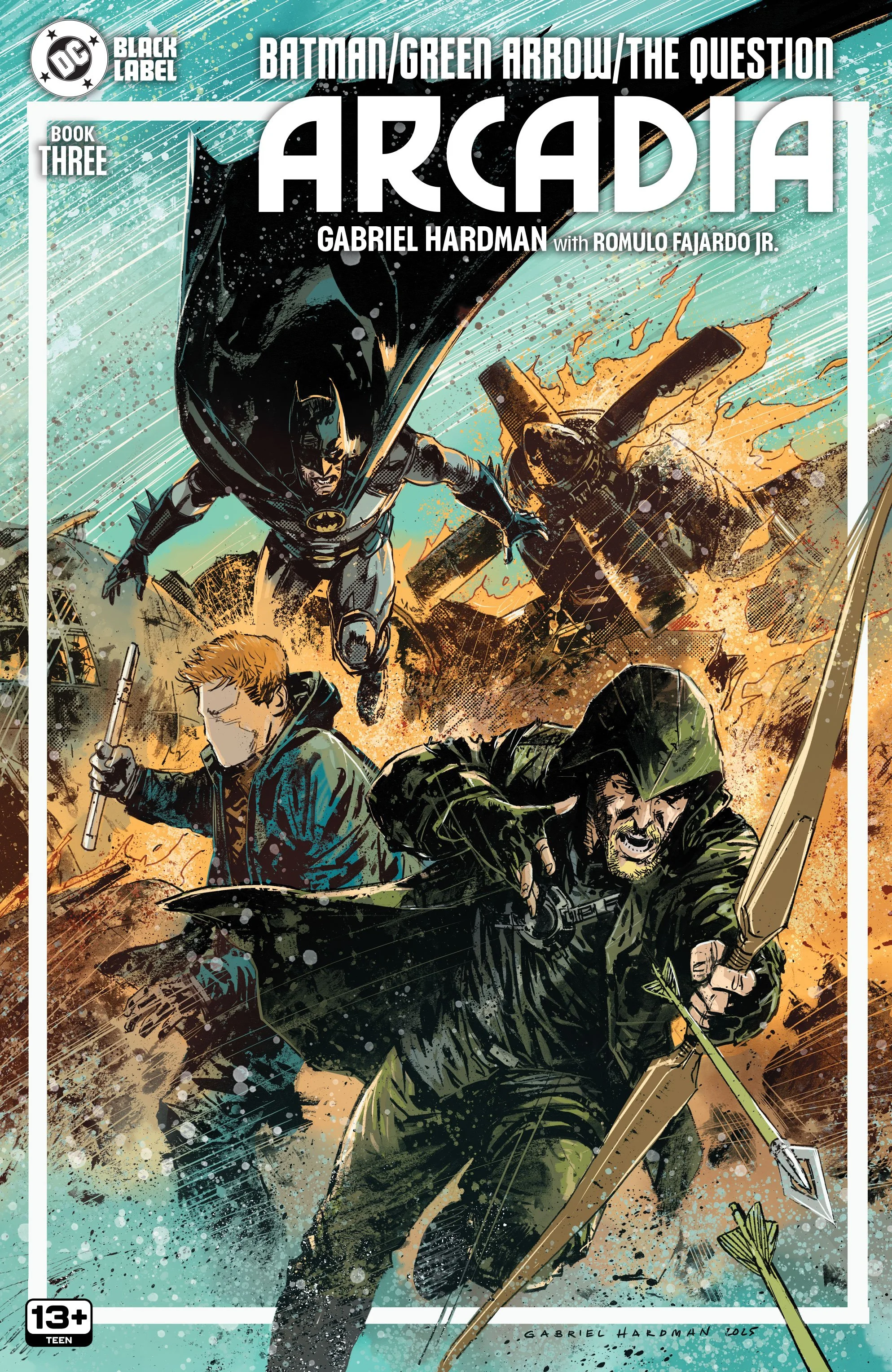 BATMAN/GREEN ARROW/THE QUESTION: ARCADIA #3 by Gabriel Hardman, Romulo Fajardo Jr. & Simon Bowland (DC COMICS)