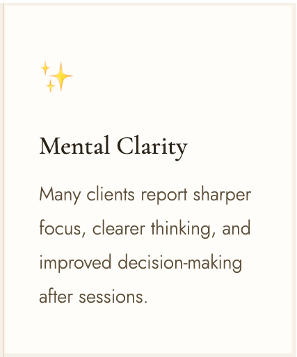 biofield tuning can help improve mental clarity