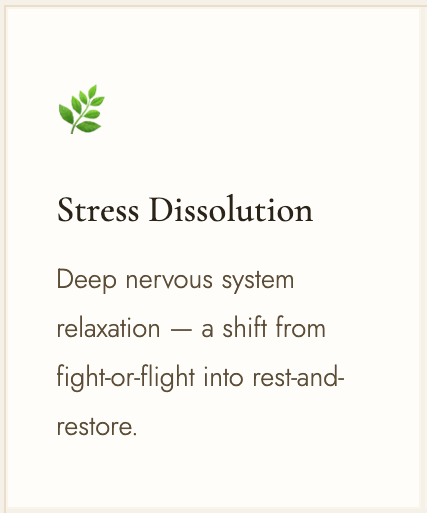 reduce stress through biofield tuning