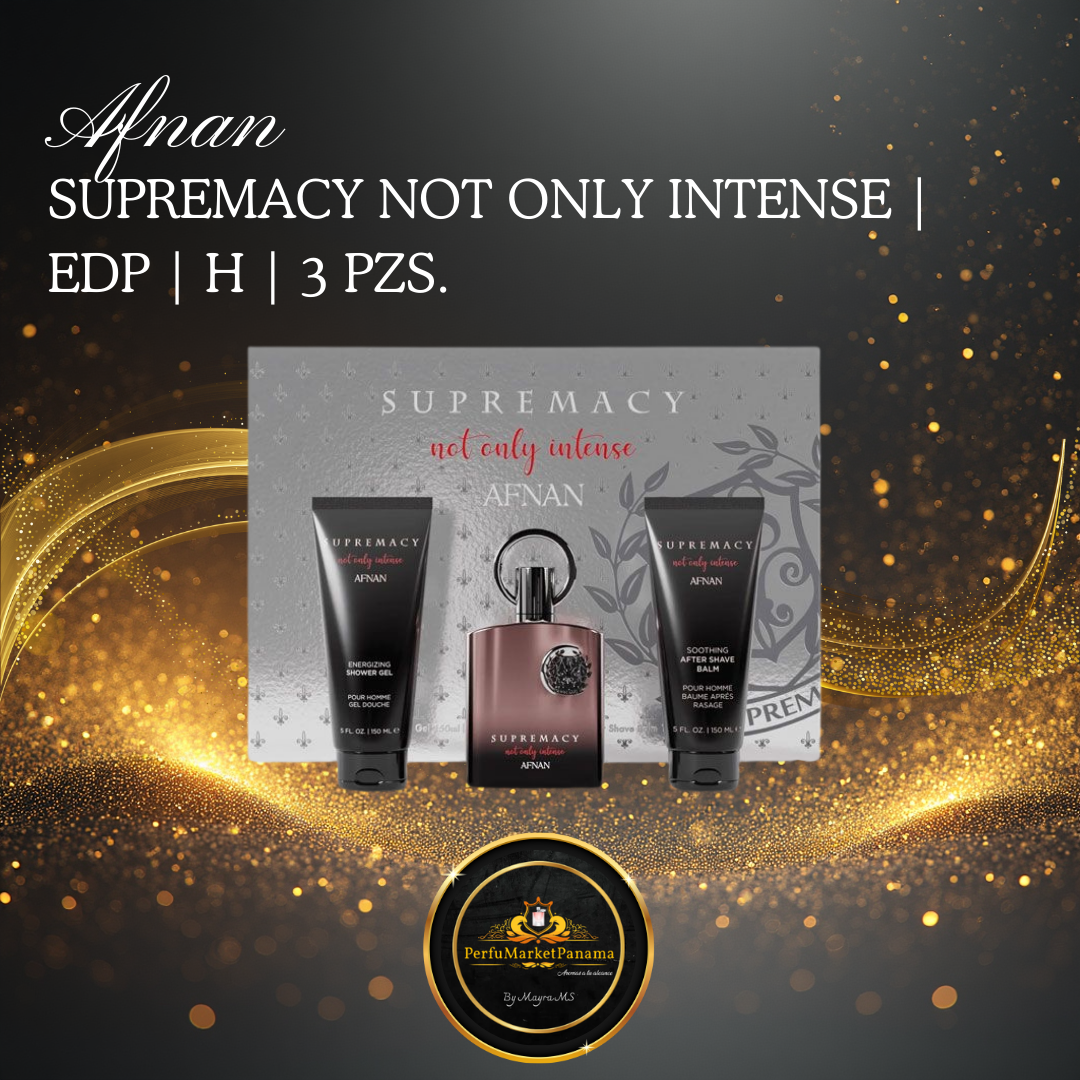 Estuche | Afnan | Supremacy Not Only Intense | EDP | H | 3 PZ.