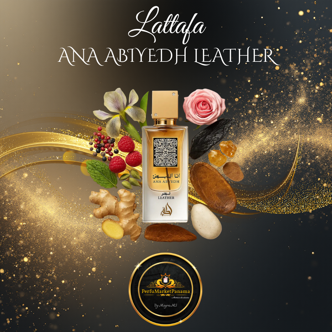 Lattafa | Ana Abiyedh Leather | EDP | UNI | 60mL