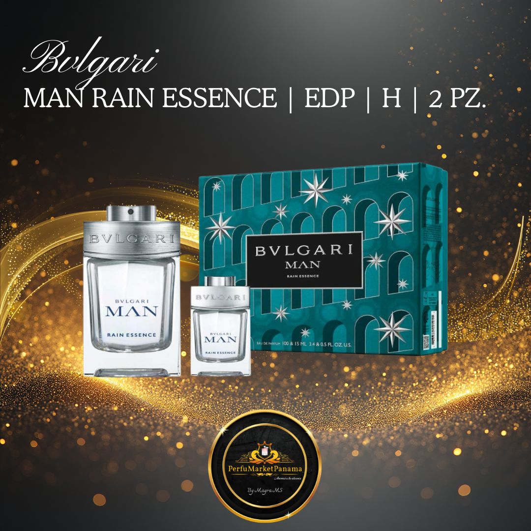 Estuche | Bvlgari | Man Rain Essence | EDP | H | 2 Pz.