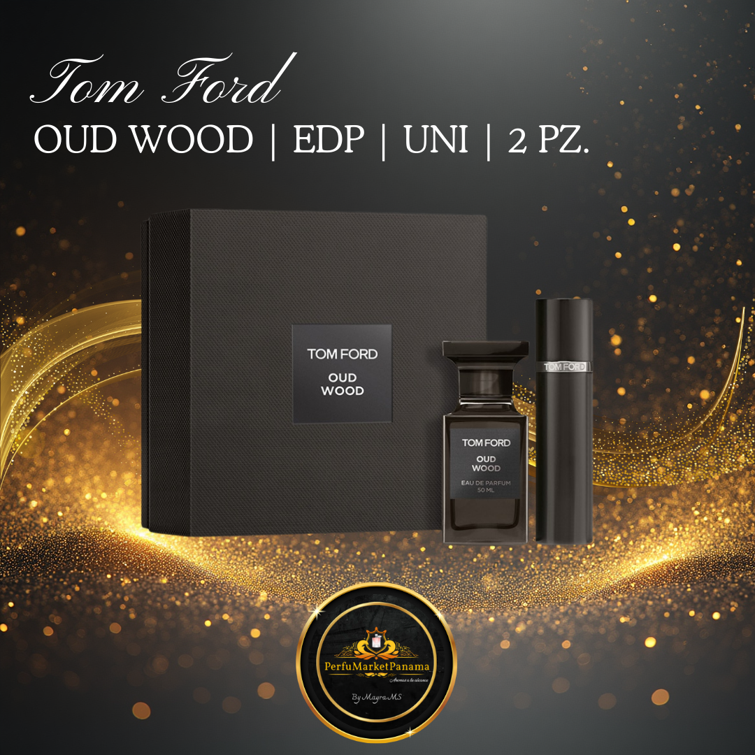 Estuche | Tom Ford | Oud Wood | EDP | UNI | 2 PZ.