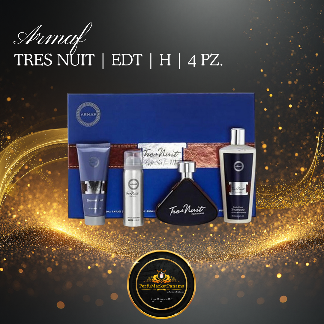Estuche | Armaf |  Tres Nuit | EDT | H | 4 PZ.