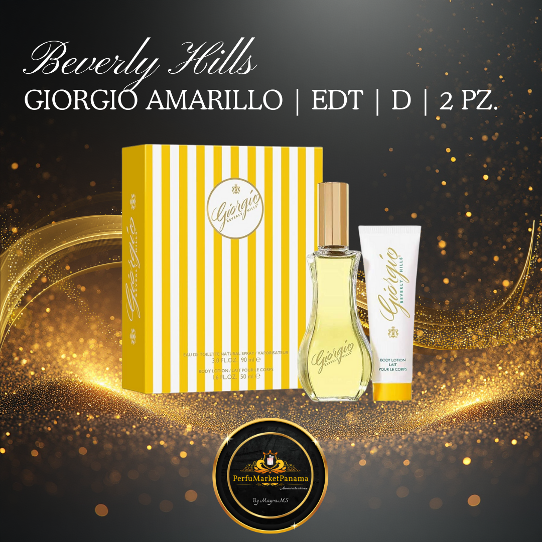 Estuche | Beverly Hills | Giorgio Amarillo | EDT | D | 2 PZ.