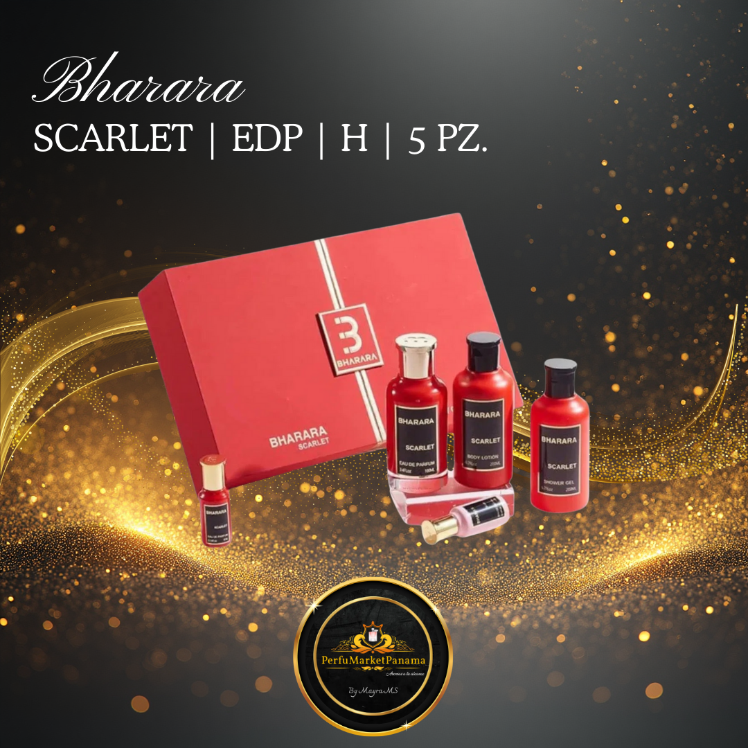 Estuche | Bharara | Scarlet | EDP | D | 5 Pz.
