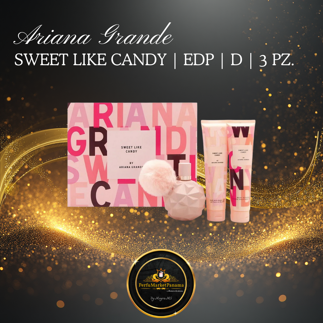 Estuche | Ariana Grande | Sweet Like Candy | EDP | D | 3 PZ.