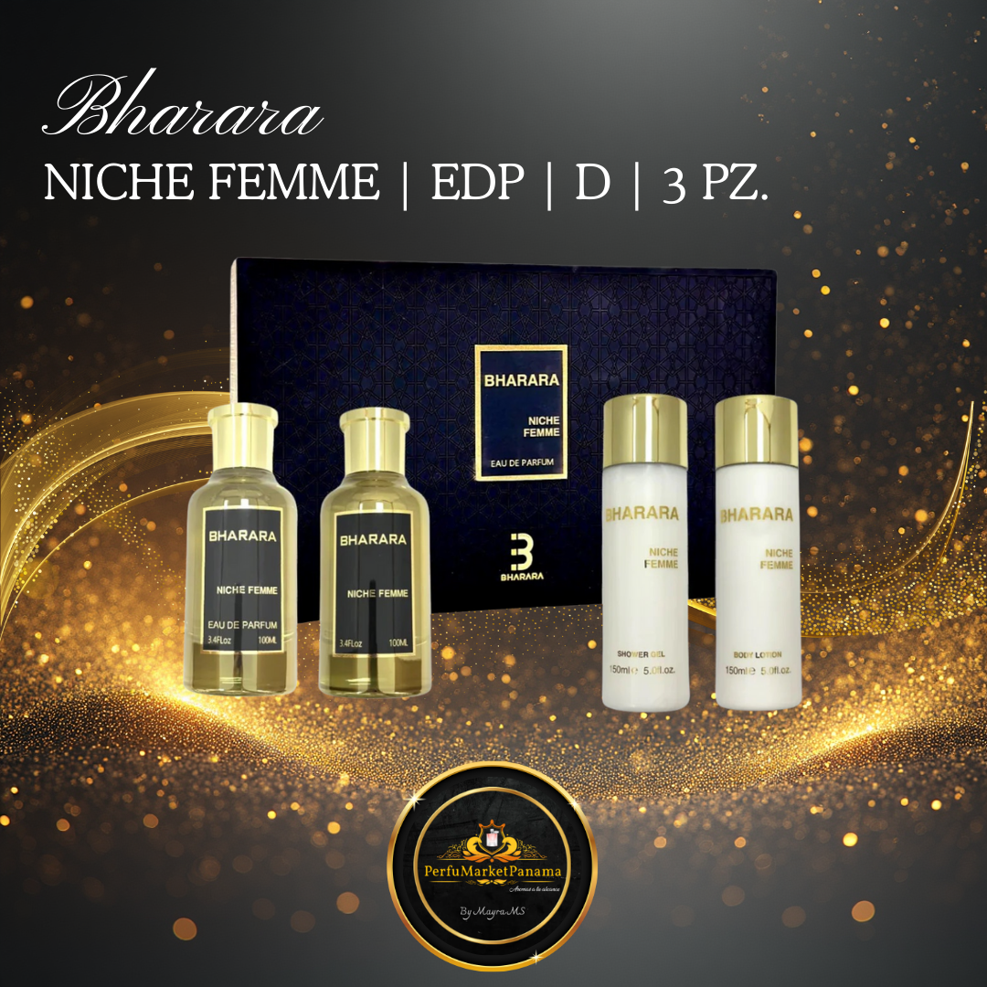 Estuche | Bharara | Niche Femme | EDP | D | 3 PZ.