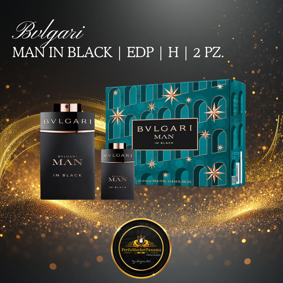 Estuche | Bvlgari | Man In Black | EDP | H | 2 Pz.