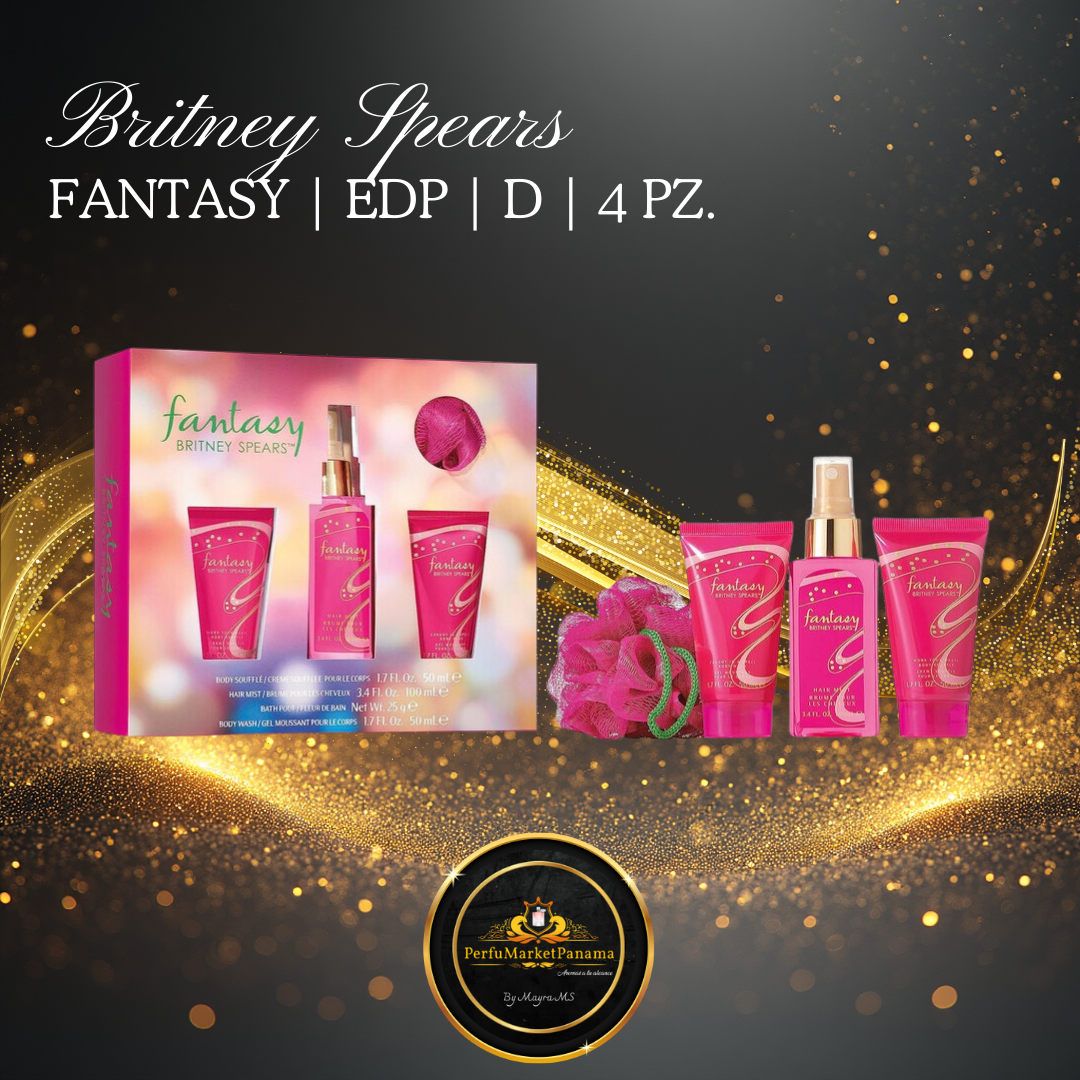 Estuche | Britney Spears | Fantasy | D | 4 PZ.