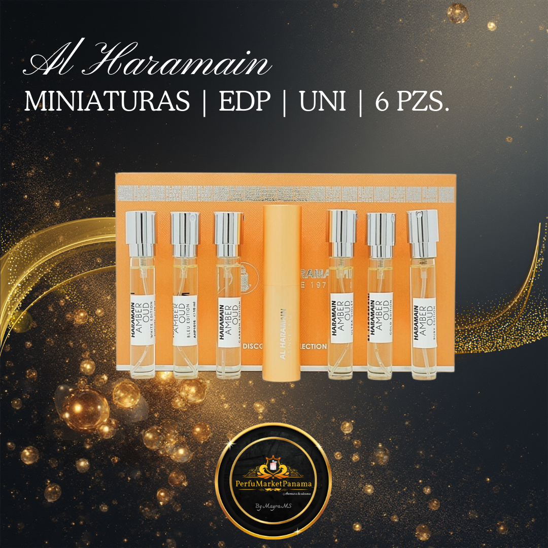 Miniaturas | Al Haramain Amber Oud | EDP | UNI | 6 PZ.