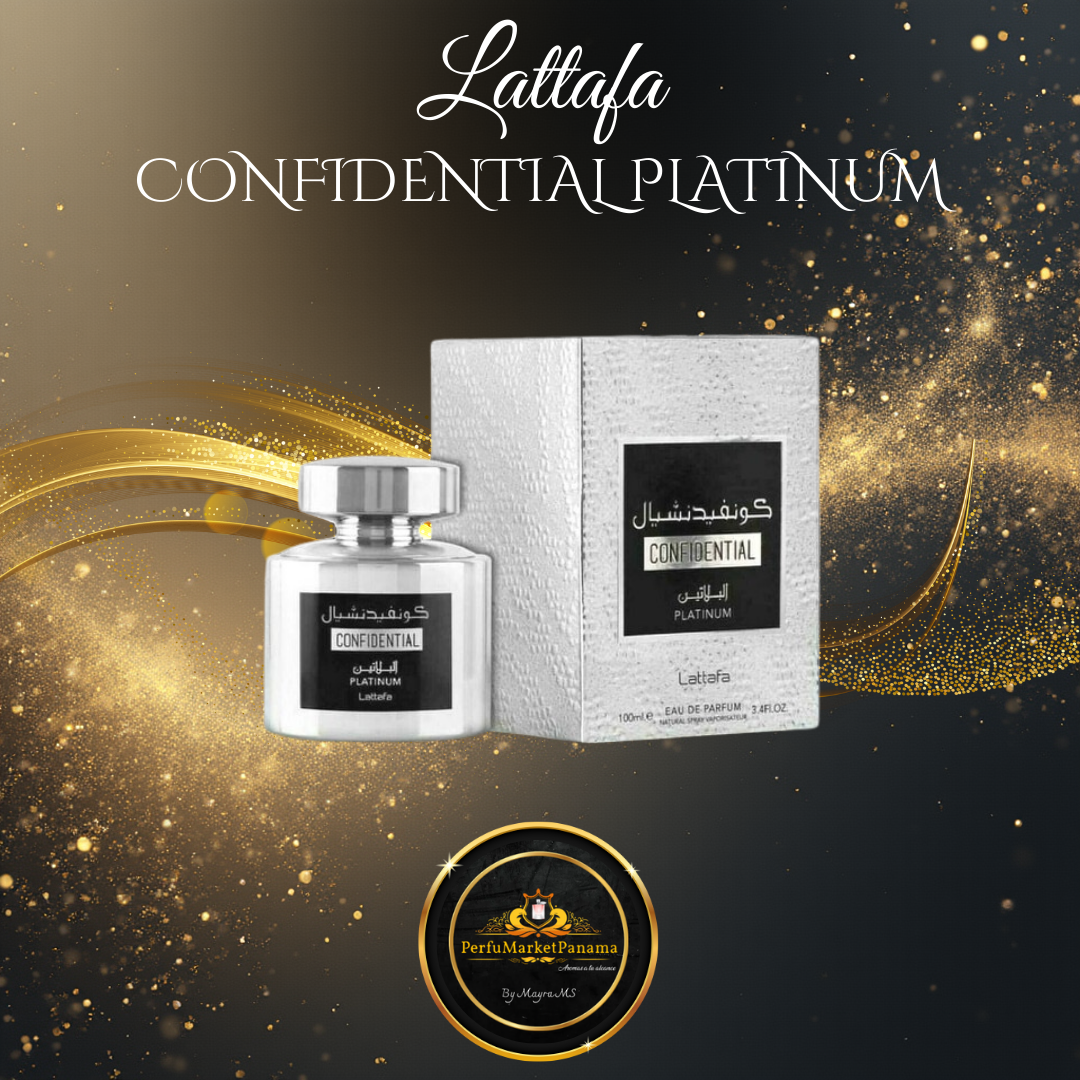 Lattafa | Confidential Platinum | EDP | UNI | 100mL