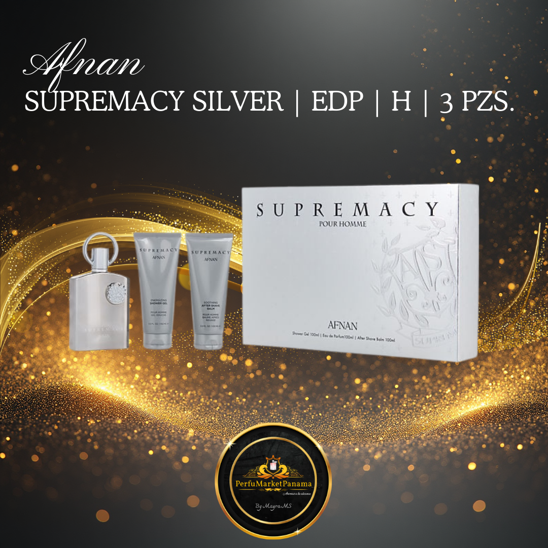 Estuche | Afnan | Supremacy Silver | EDP | H | 3 PZ.