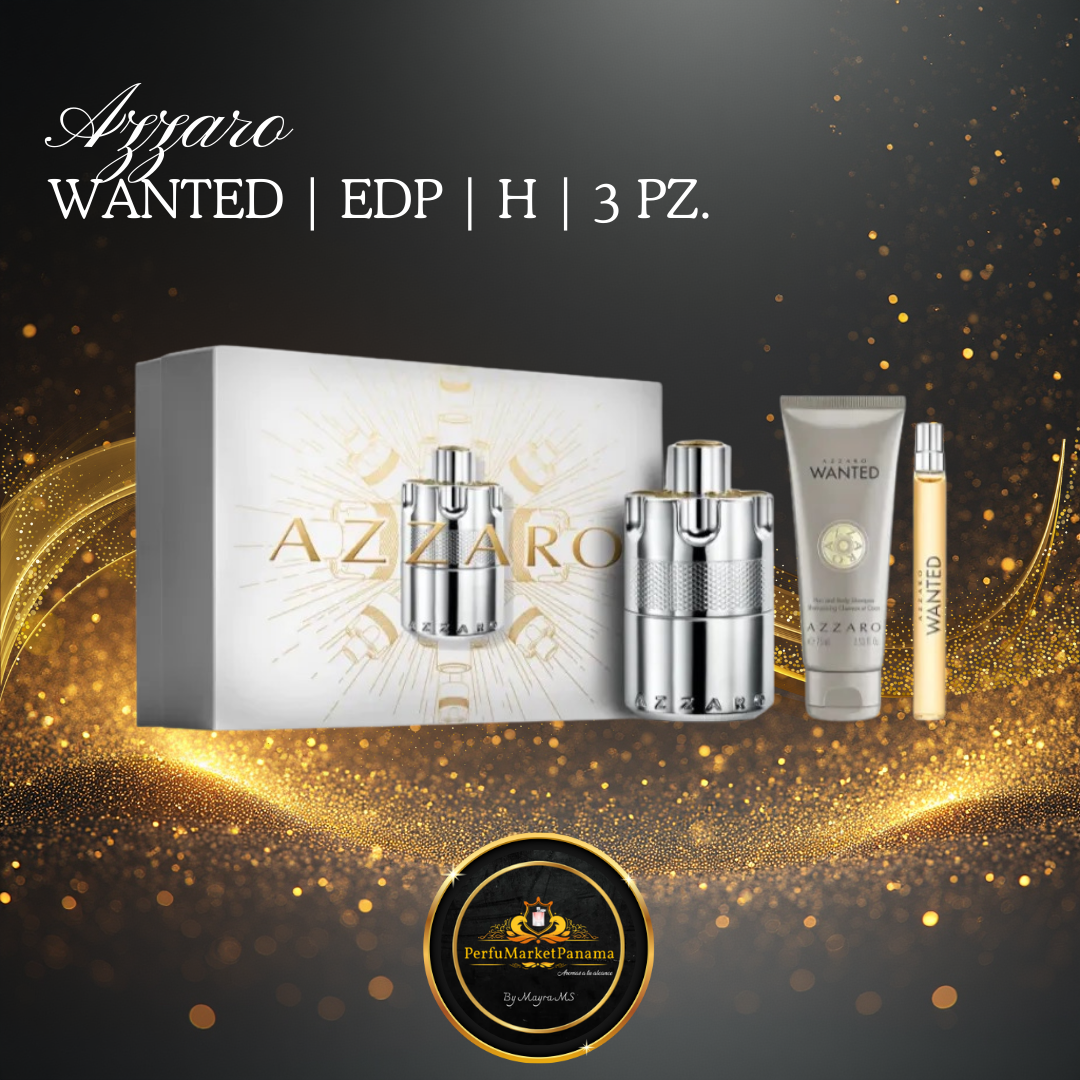 Estuche | Azzaro | Wanted | EDP | H | 3 PZ.