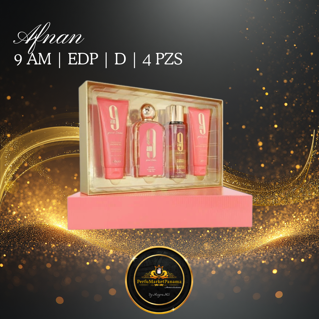 Estuche | Afnan | 9 AM | EDP | D | 4 PZ.