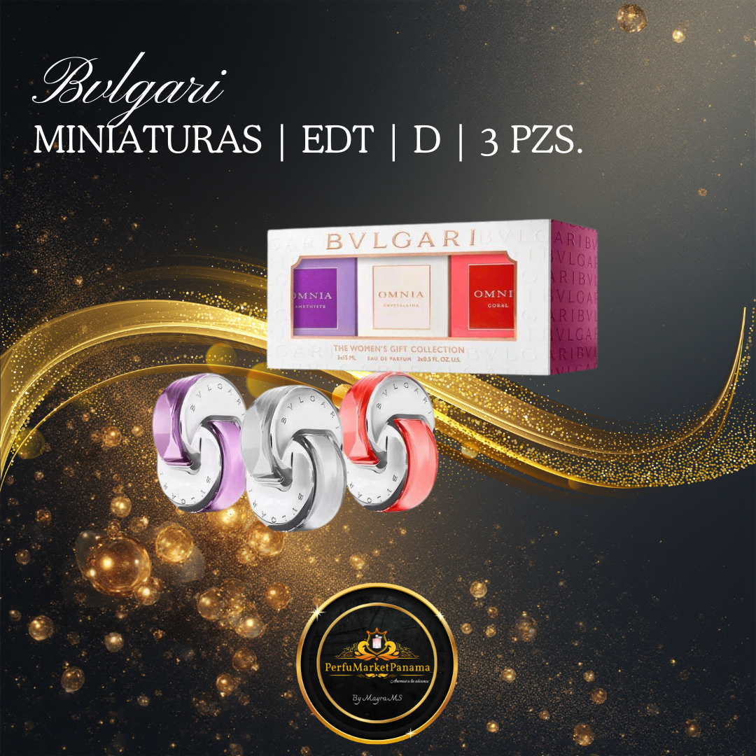 Miniaturas | Bvlgari | EDT | D | 3 Pz.