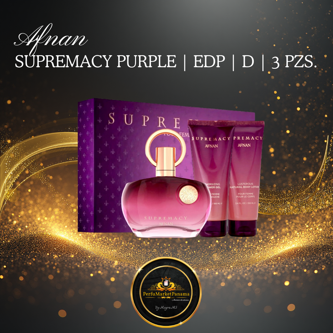 Estuche | Afnan | Supremacy Purple | EDP | D | 4 PZ.