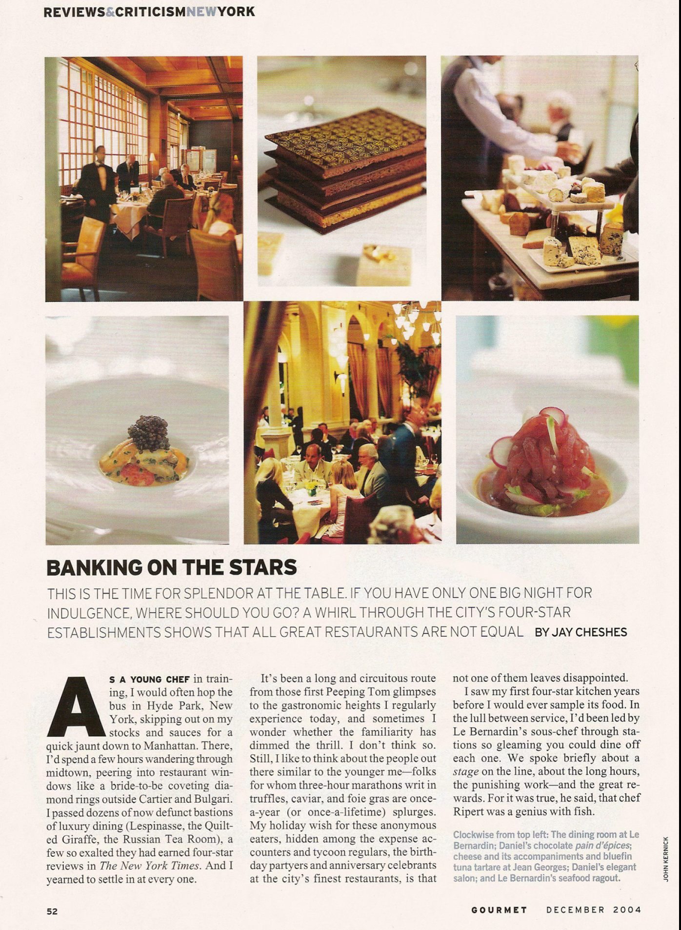 GOURMET | Review: Banking on the Stars-This is the Time for Splendor at the Table