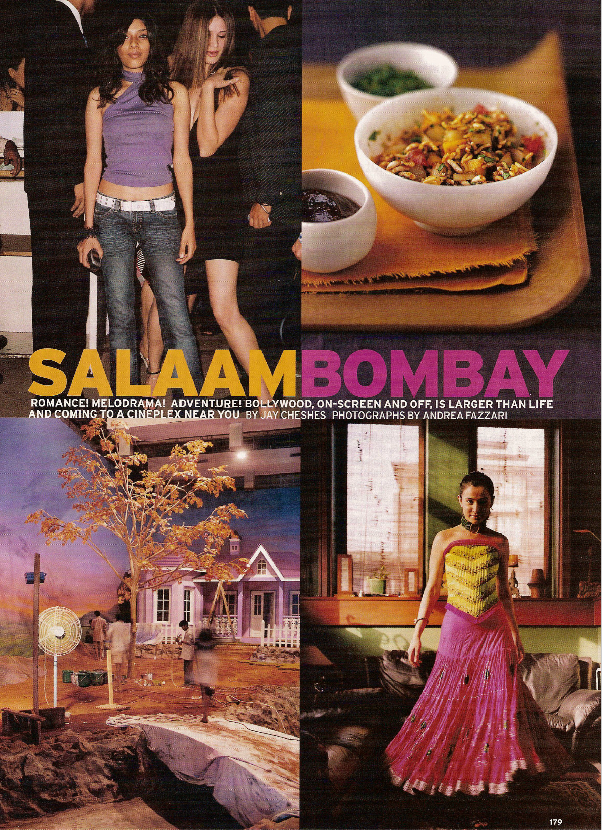 GOURMET | Salaam Bombay: Romance! Melodrama! Adventure! Bollywood On-screen and Off is Larger than Life 