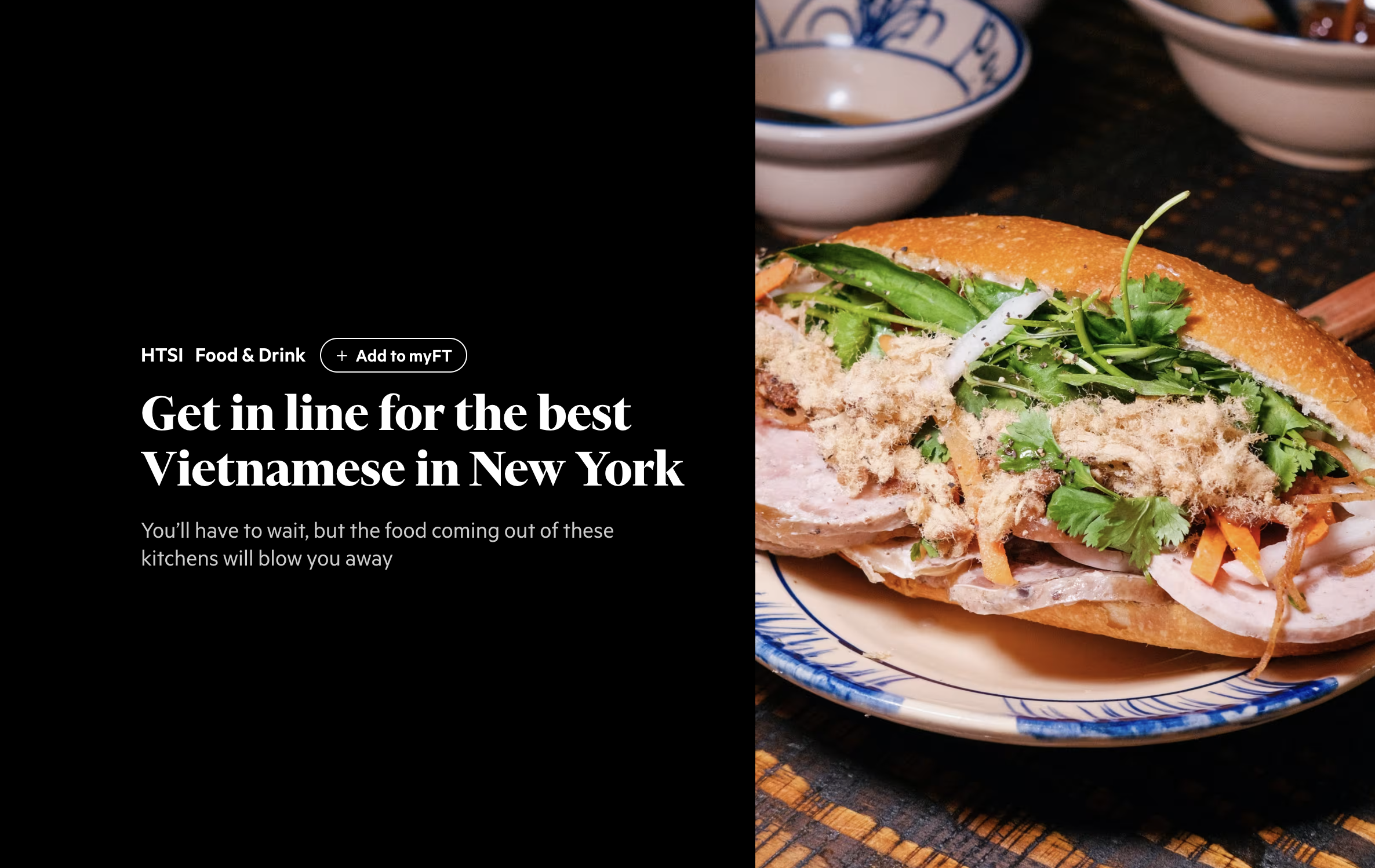 Get in LIne for the Best Vietnamese in New York: You’ll have to wait, but the food coming out of these kitchens will blow you away