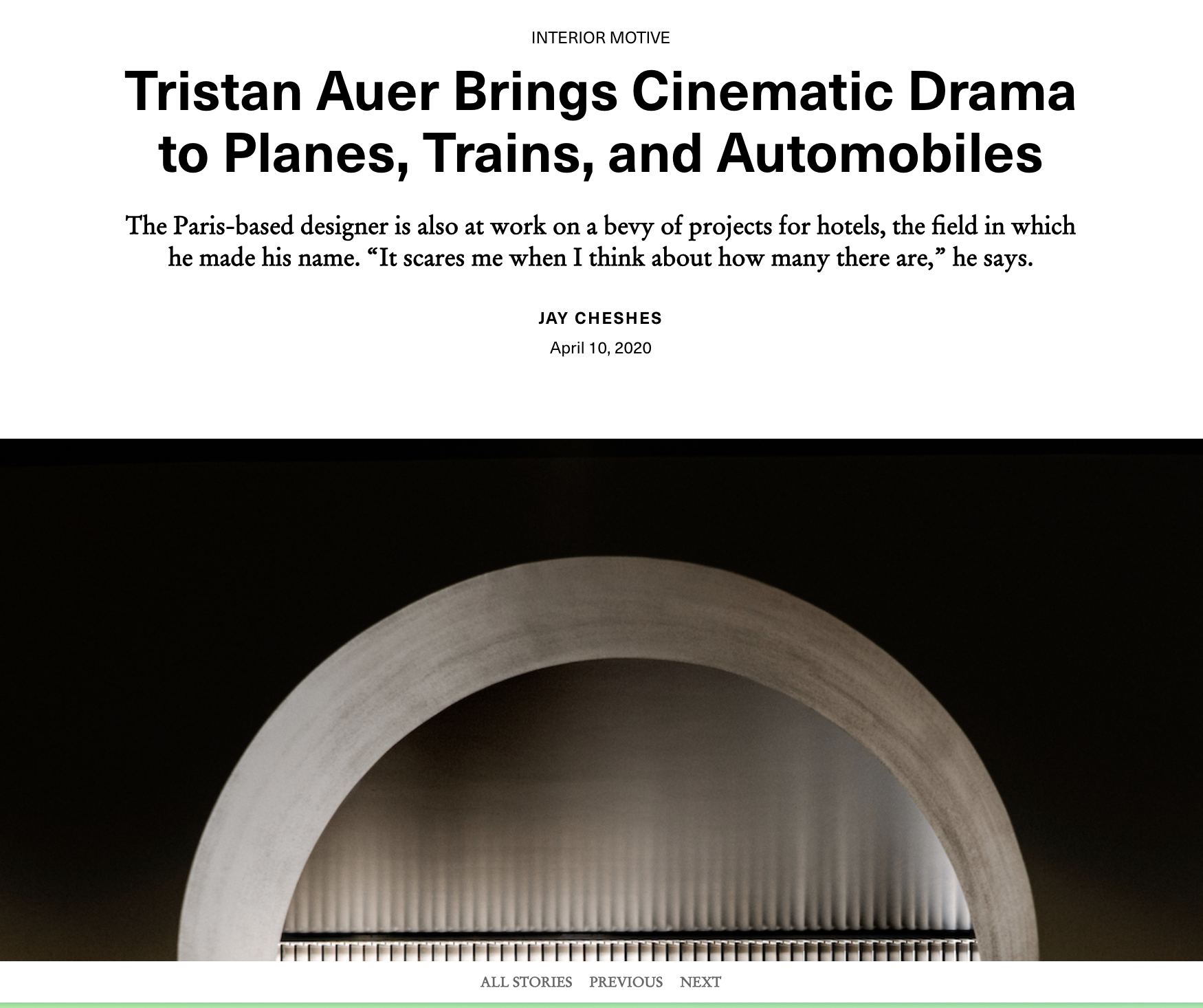 Tristan Auer Brings Cinematic Drama to Planes, Trains, and Automobiles