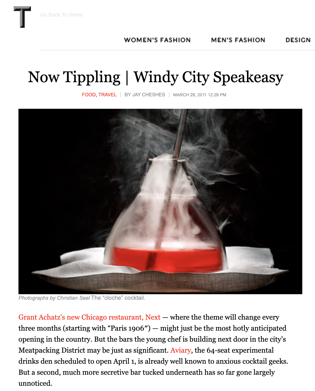 Now Tippling: Windy City Speakeasy