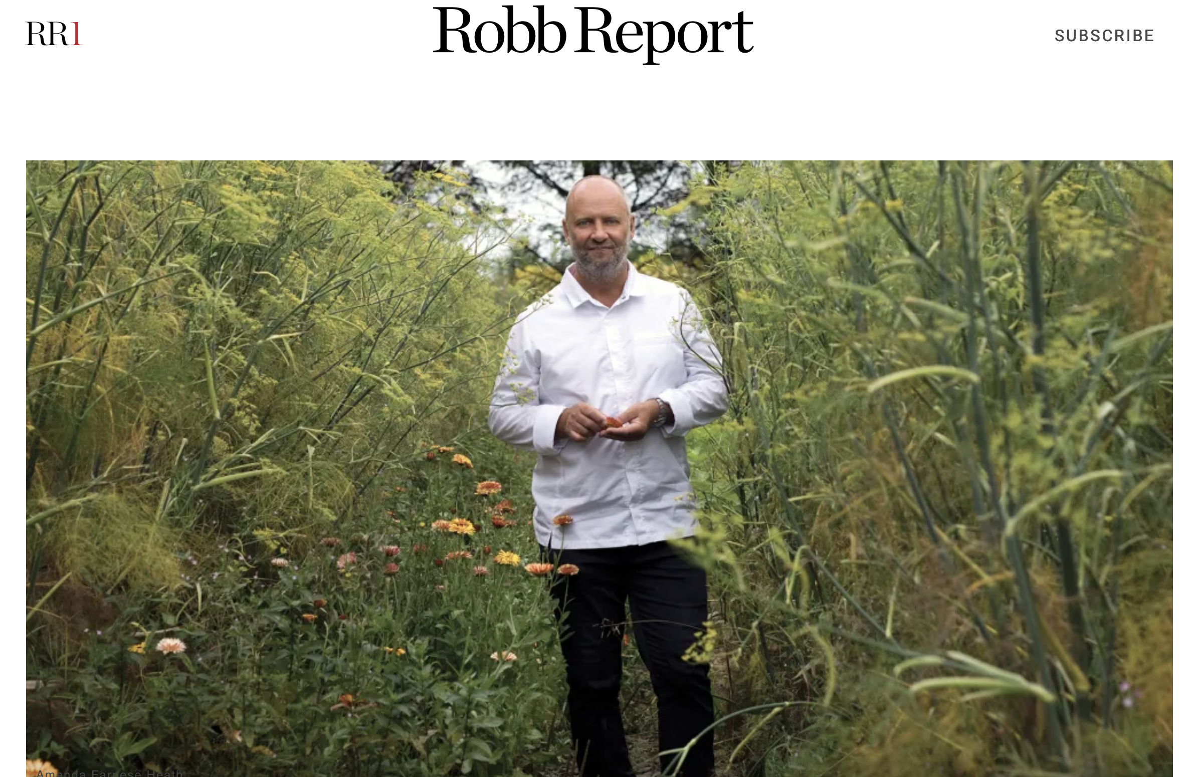 ROBB REPORT: Chef Simon Rogan Has Revolutionized Cuisine in the North of England—Here’s How