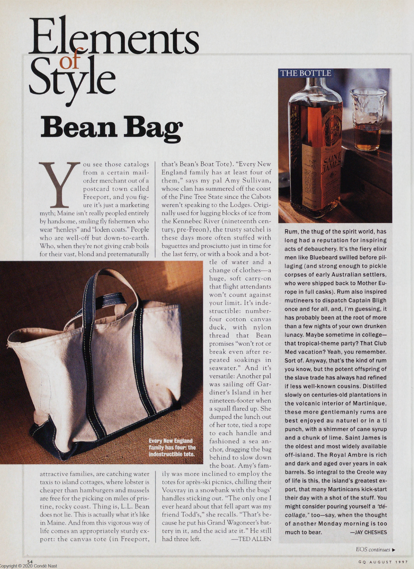 Elements of Style: Martinique Rhum