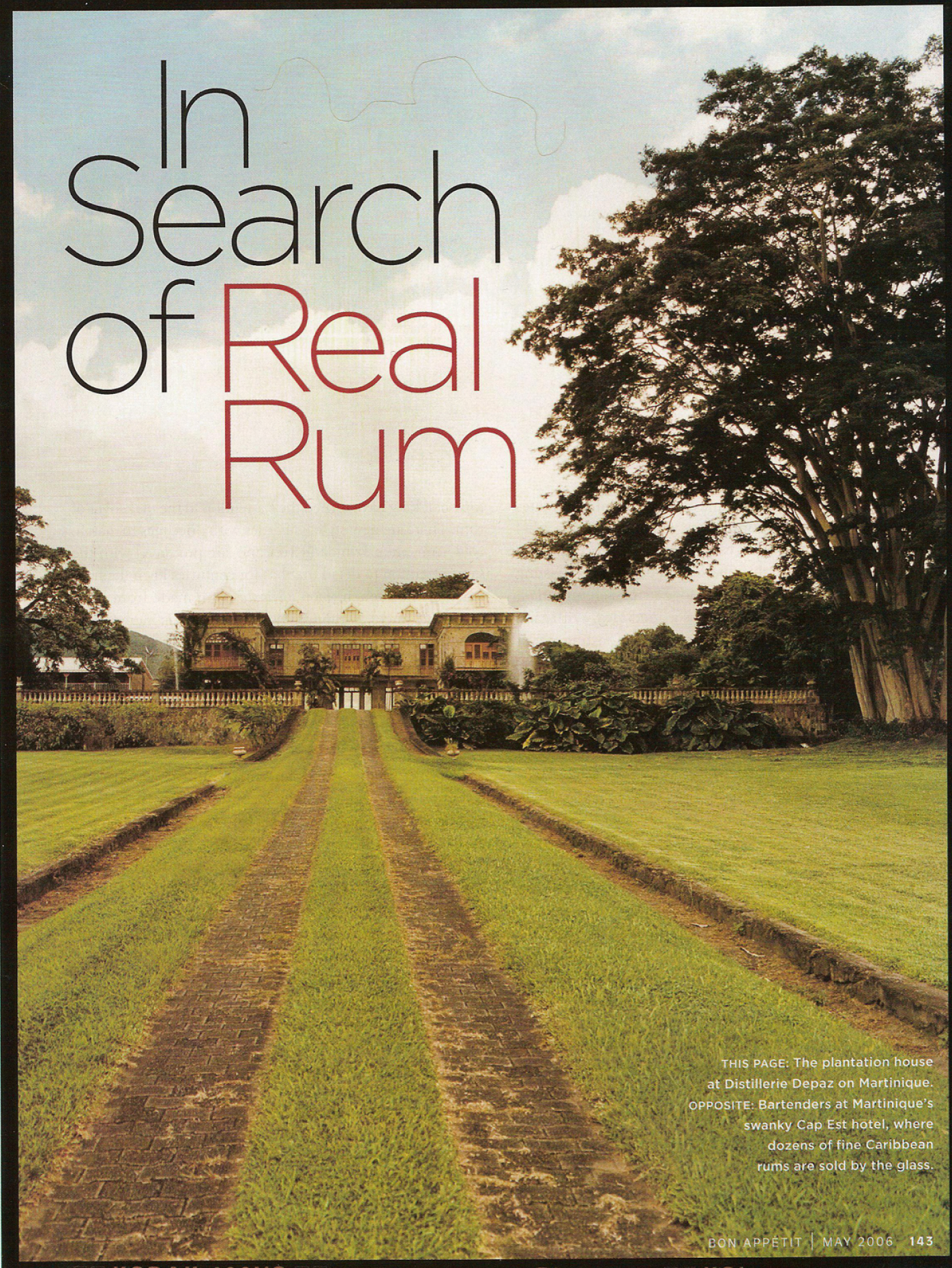 BON APPETIT | In Search of Real Rum