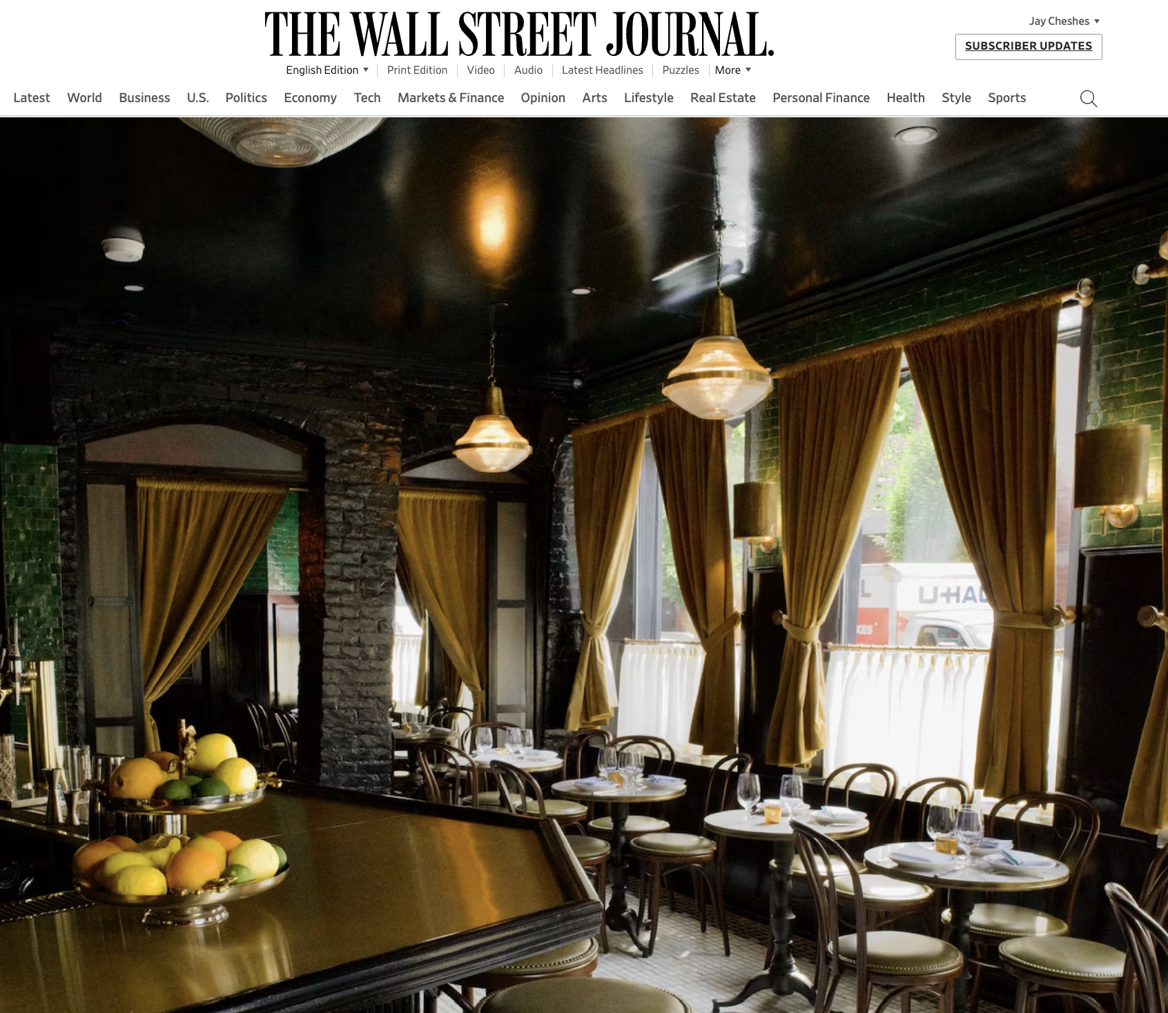 Why Restaurants in Manhattan Are the New Nightclubs: A look at New York’s nightlife veterans from the early 2000s, whose new spots are bringing back that insider era’s vibe