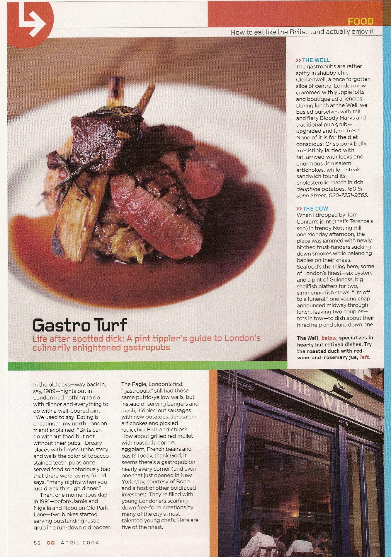 Gastro Turf: Guide to London's Gastropubs
