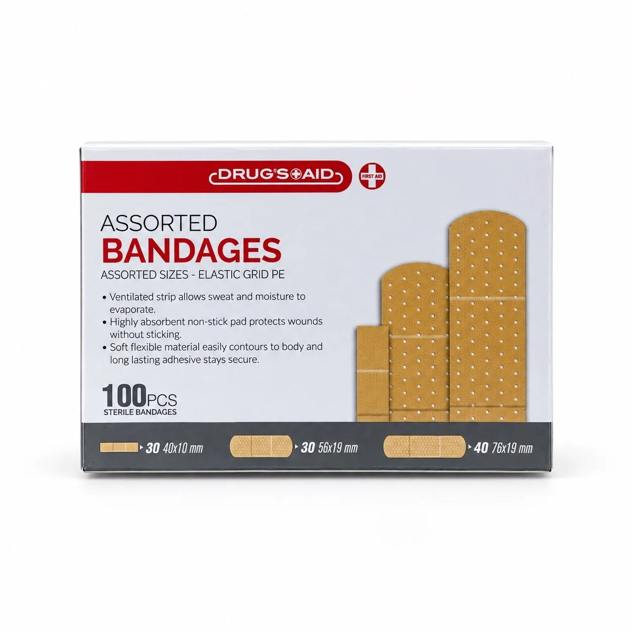 Bandage Assorted 100ct