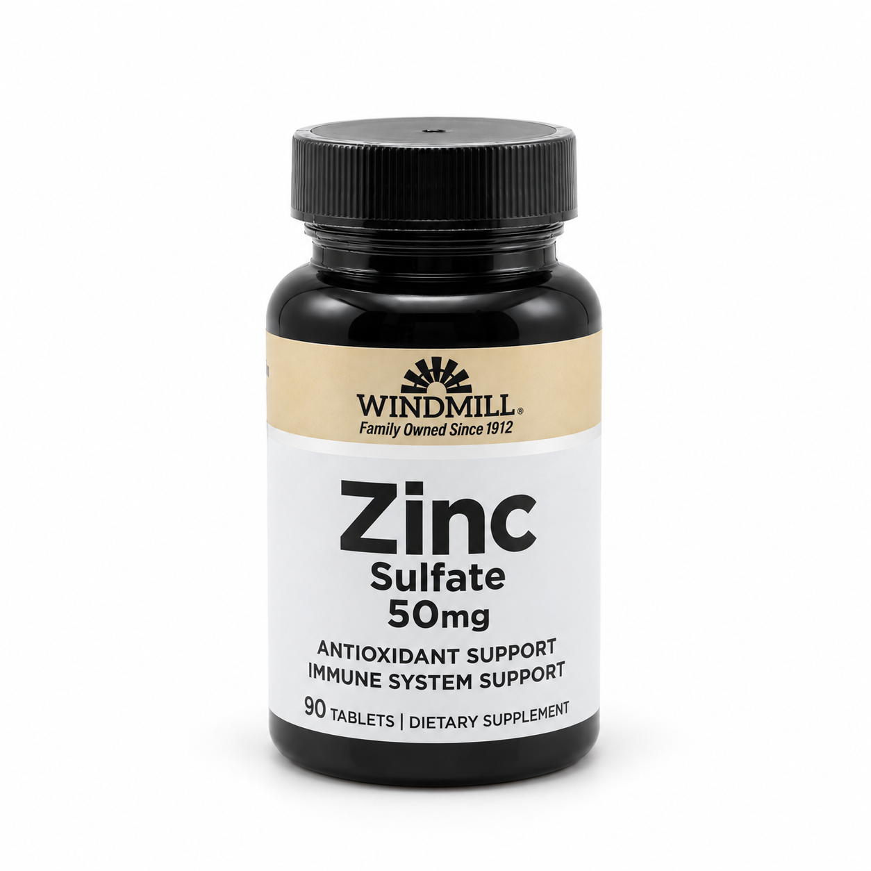 Zinc Sulfate 50 mg. Tablets 90ct
