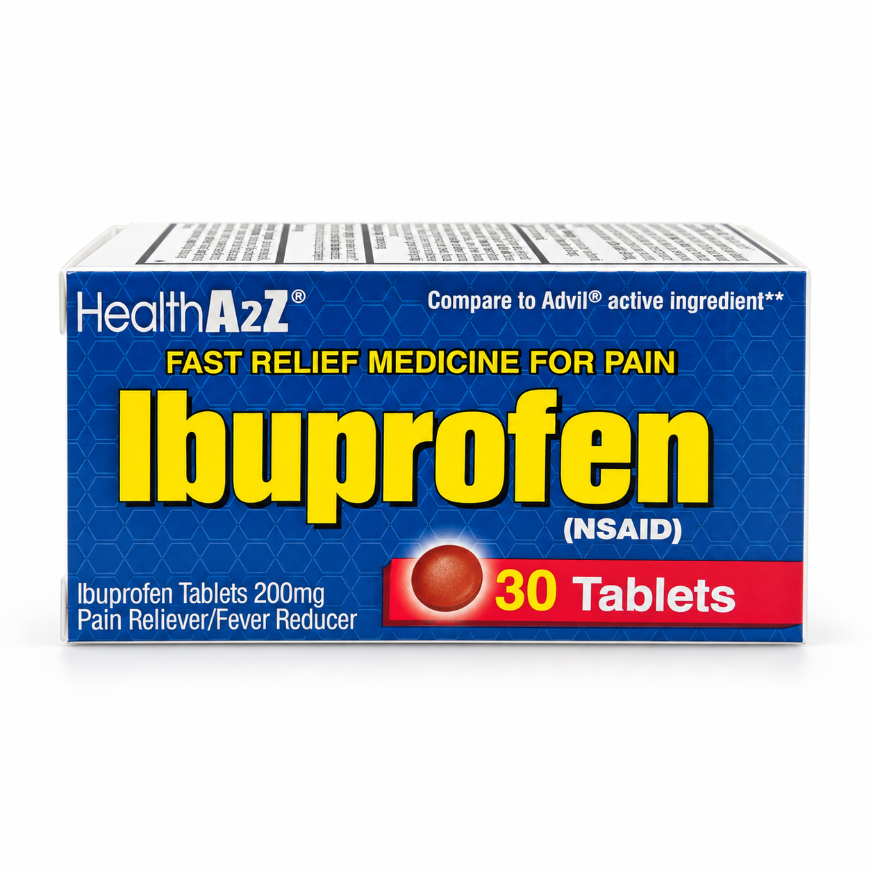 Ibuprofen 200mg Brown Tabs 30ct