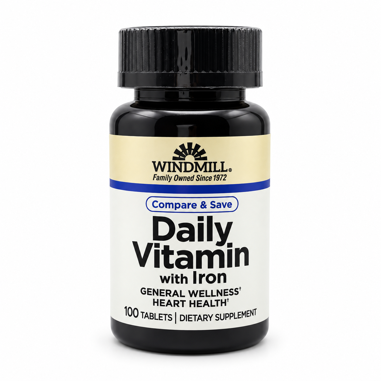Daily Vitamin with Iron 100ct