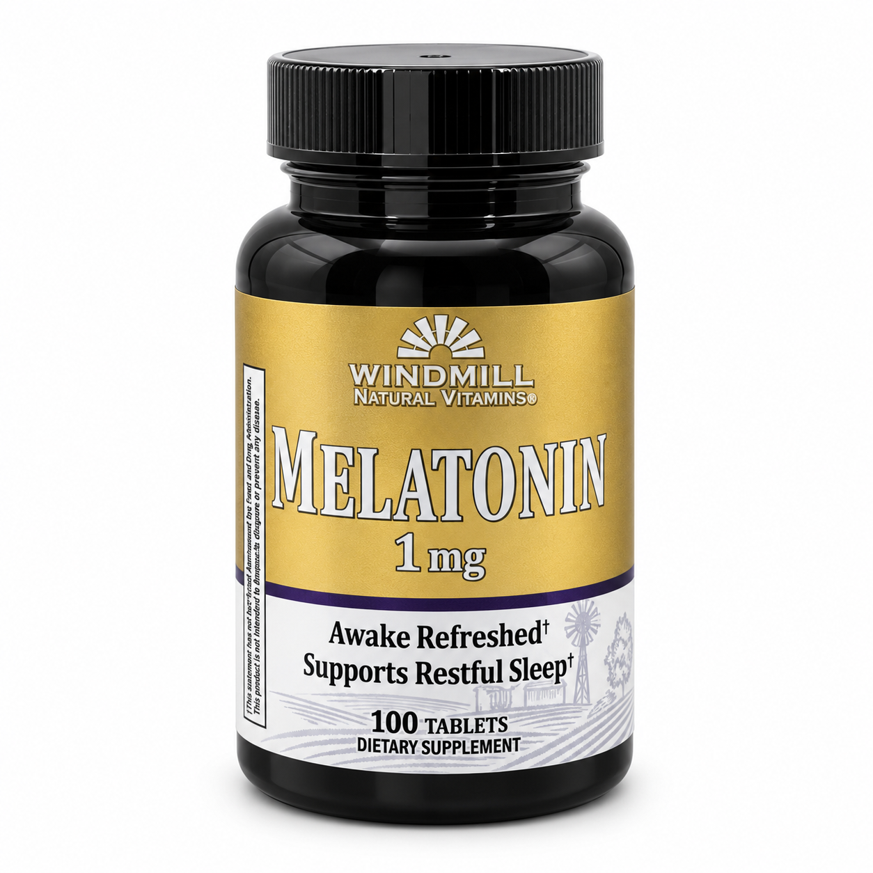Melatonin 1 mg. Tablets 100ct