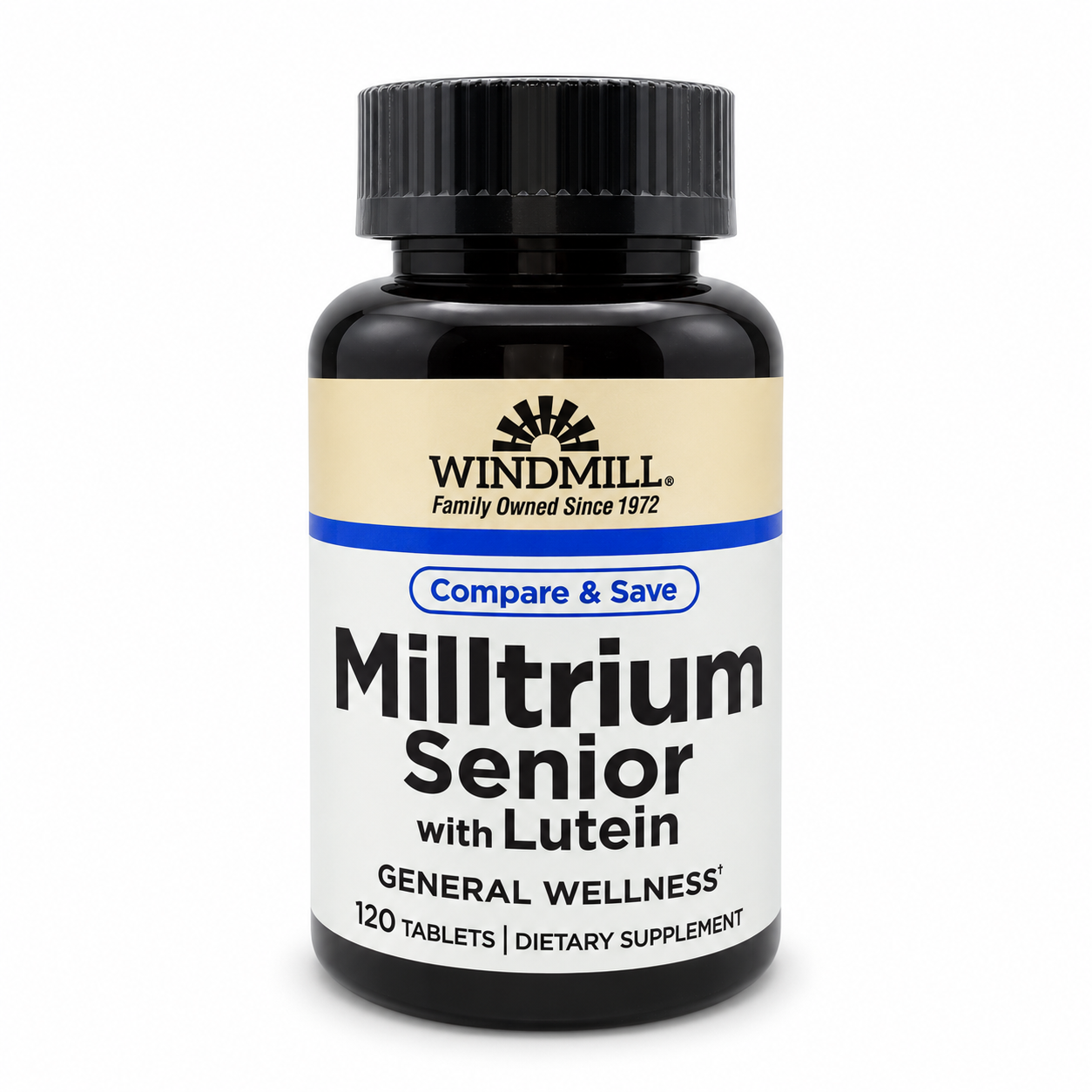 Milltrium Senior with Lutein - 120 ct