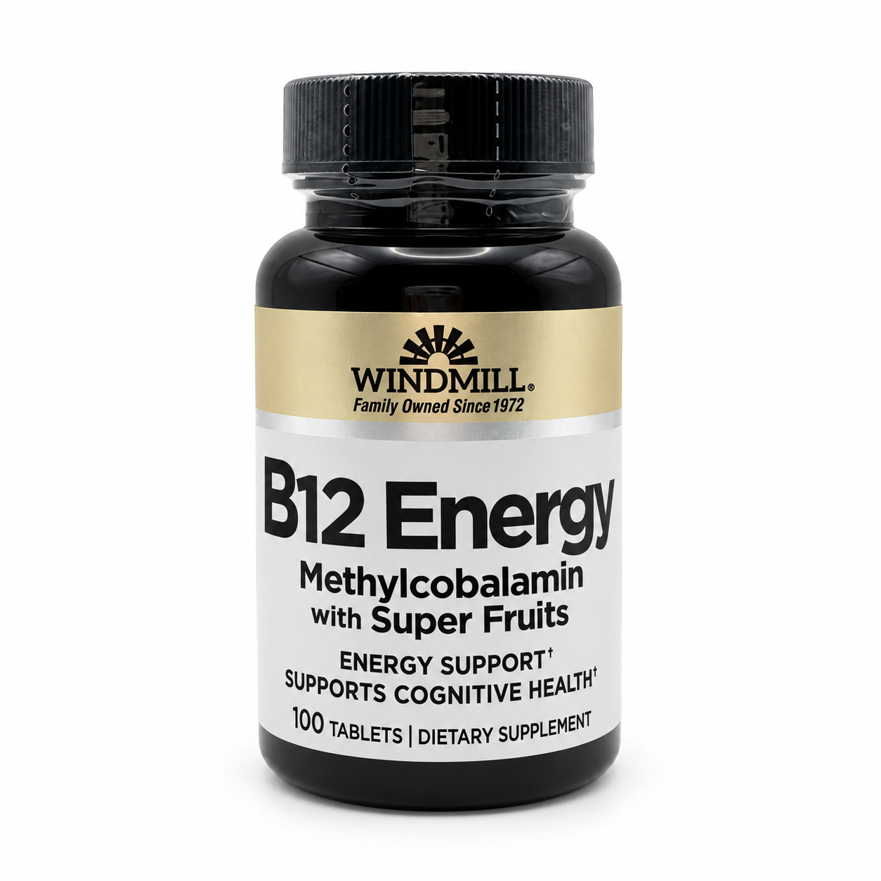 B12 Energy with Super Fruits Tablets 100ct
