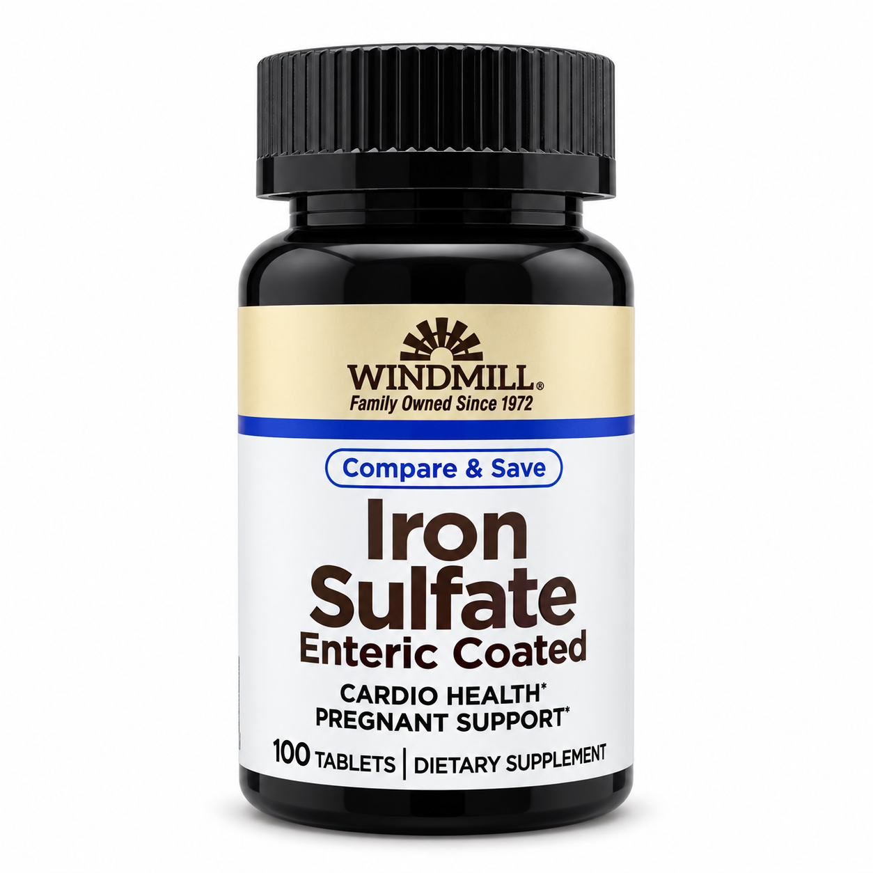 Iron Sulfate 100ct