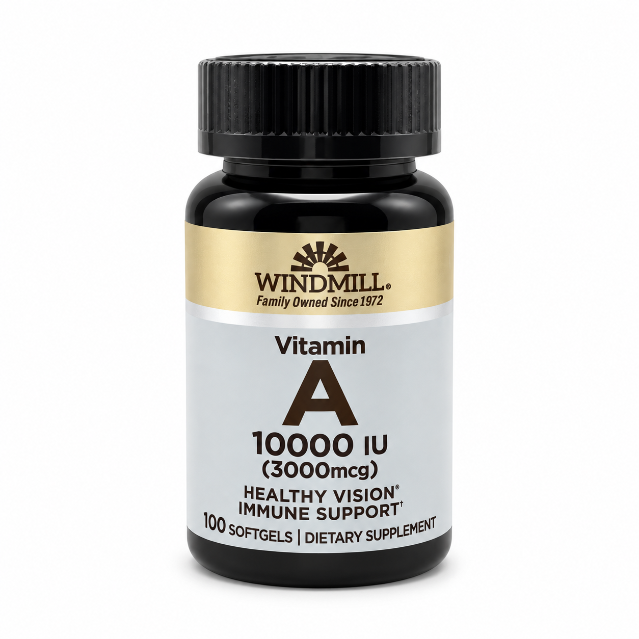 Vitamin A 10000 IU (3,000 mcg) 100ct