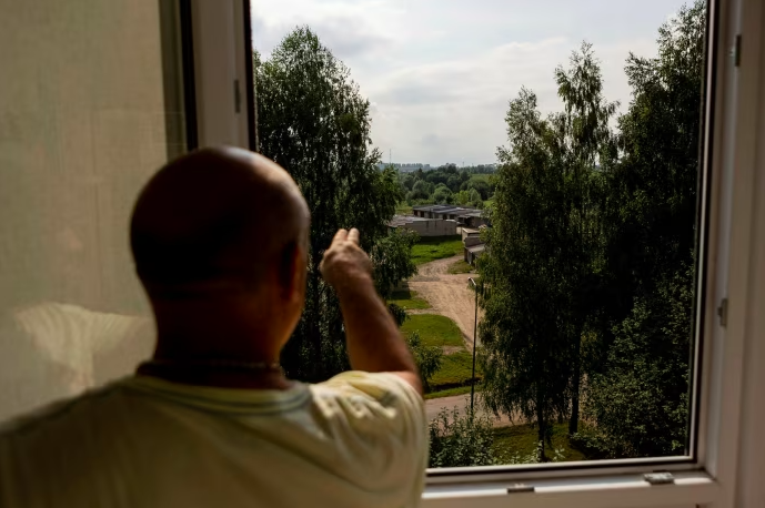 ‘It used to feel nice here’: Russian threats stoke tensions on Lithuania’s borders: Dispute over enforcement of EU sanctions around Kaliningrad has added to anxieties over Putin’s war | Financial Times - Photo: © Paulius Peleckis for the Financial Ti