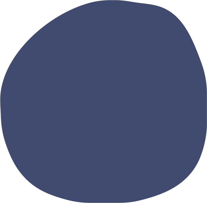 Solid dark blue circle