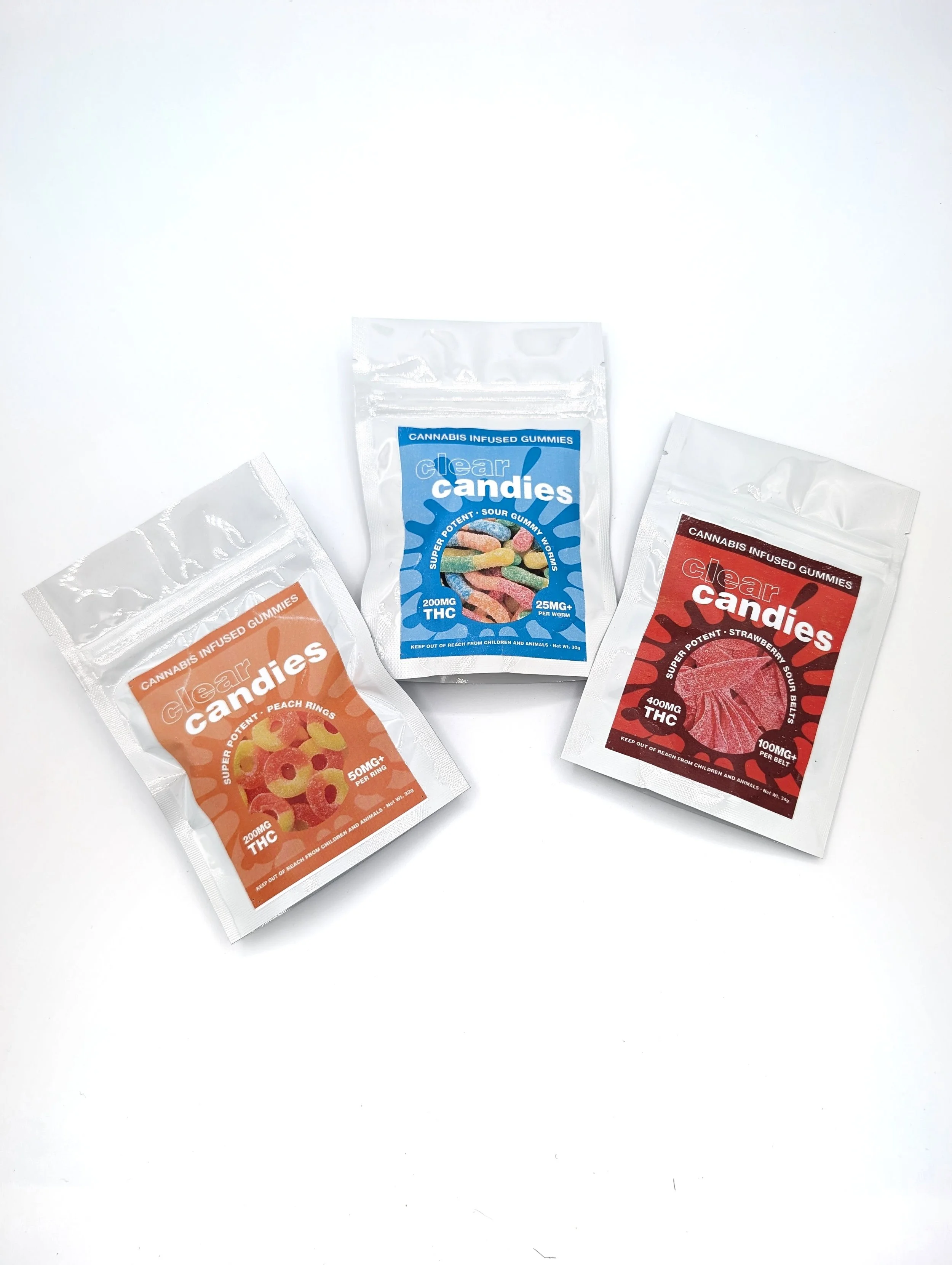 Clear Candies Cannabis Gummies