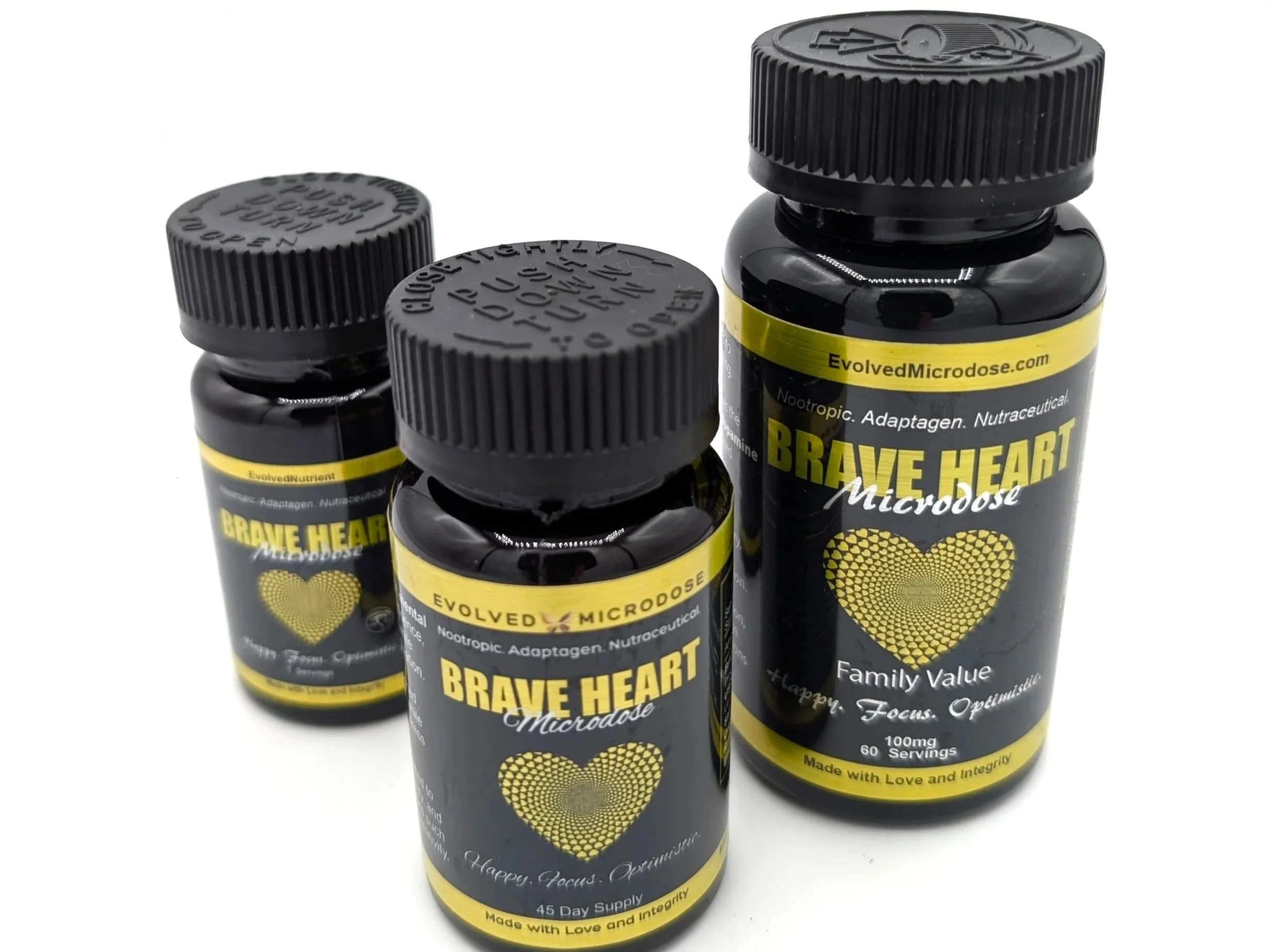 Evolved Microdose Braveheart Microdose Capsules