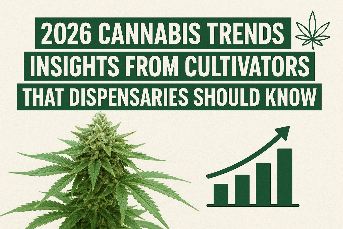 2026 Cannabis Trends: Insights From Cultivators That Dispensaries Should Know