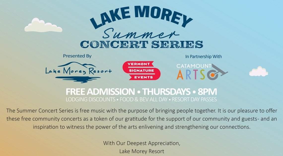Lake Morey Concerts - Adam Ezra Group