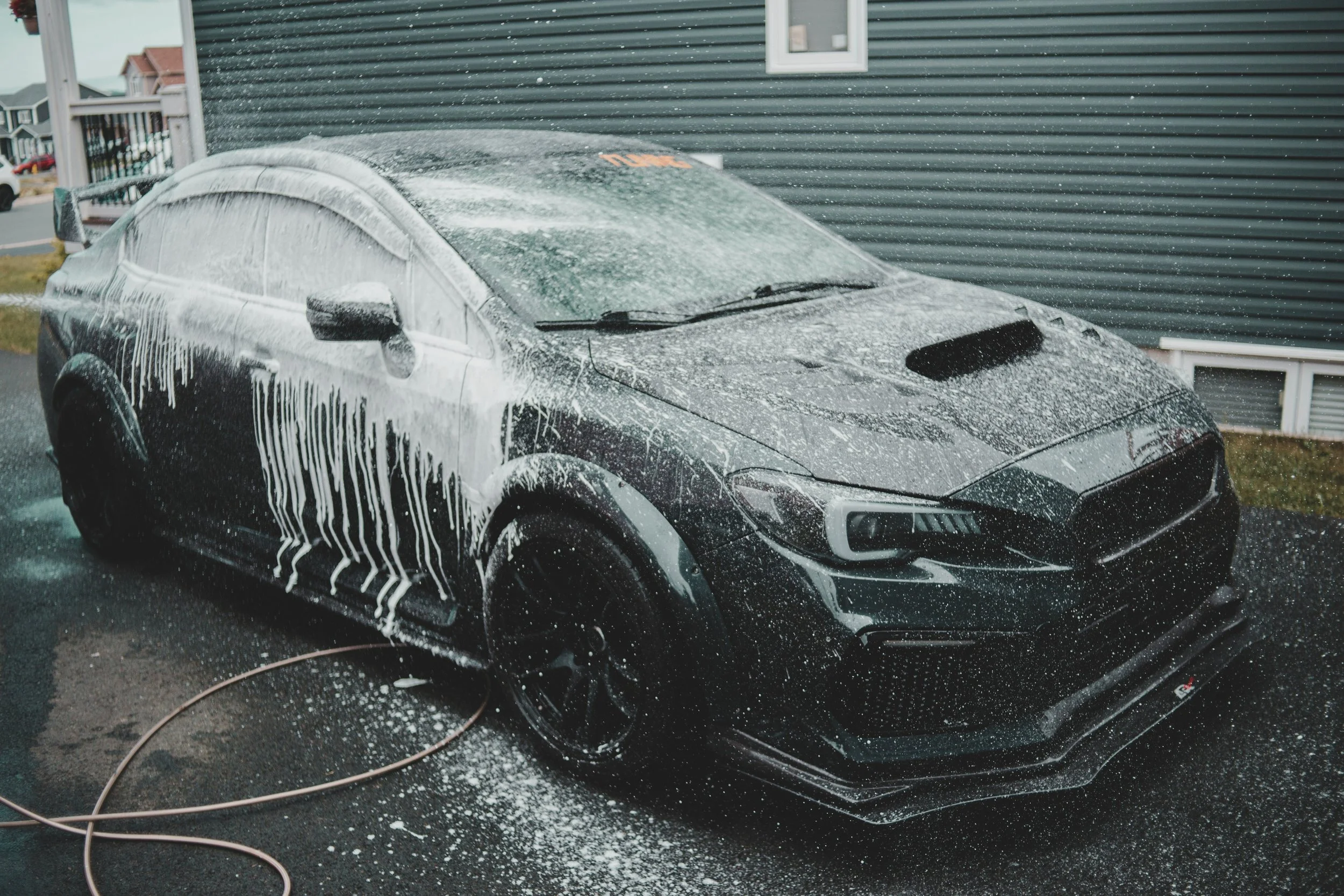 Soapy car image