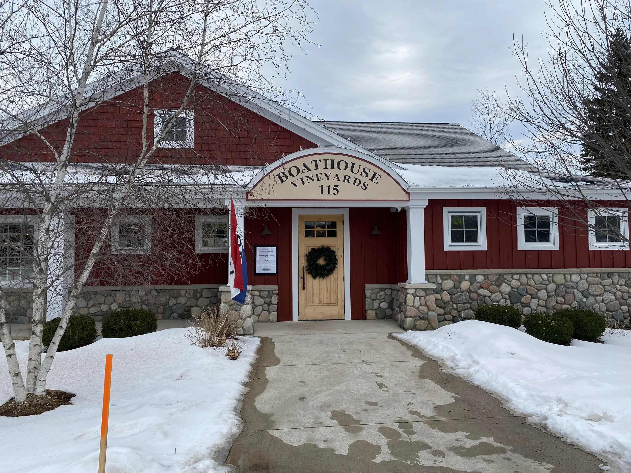 Boathouse Vineyards, Lake Leelanau, Mi