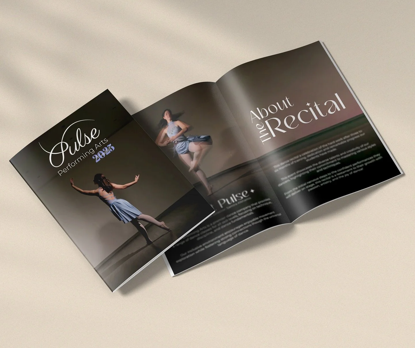 I loved working with Pulse Performing Arts to produce the deliverables for their 2025 dance recital✨💃🏻

Having a background in dancing and performing in recitals myself, I truly appreciated the details that go into bringing a show like this to life