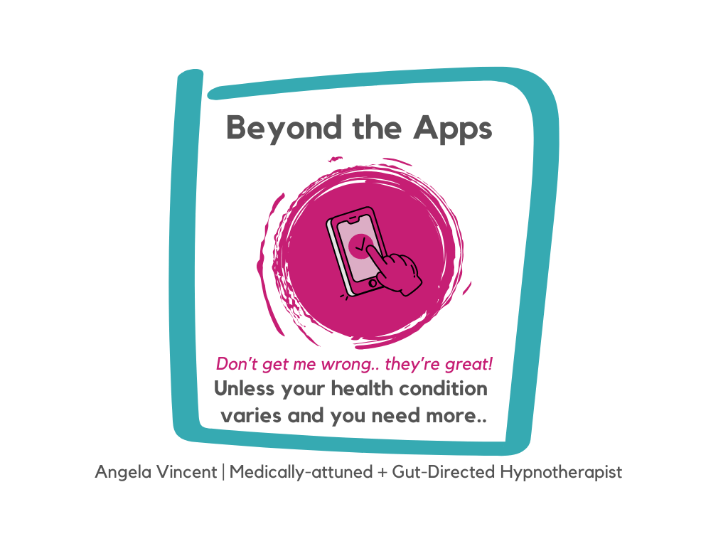 A tile of a hand taping a Hypnosis App